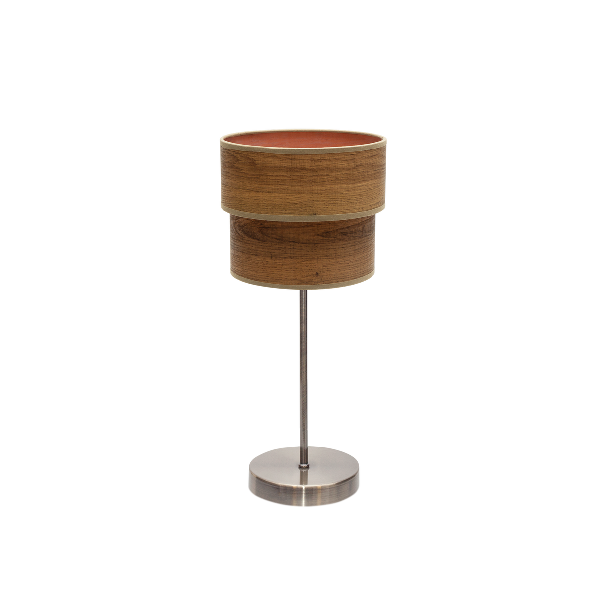Lámpara de Sobremesa Smile Doble Pantalla 44 cm Fabrilamp - vista principal | Fabrilamp / Abrila · Ref. 175371084