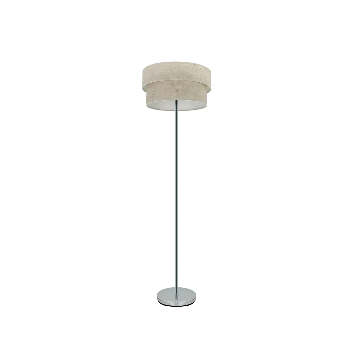 Lámpara de Pie Smile Doble Pantalla 162 cm Fabrilamp - vista principal | Fabrilamp / Abrila · Ref. 175341028