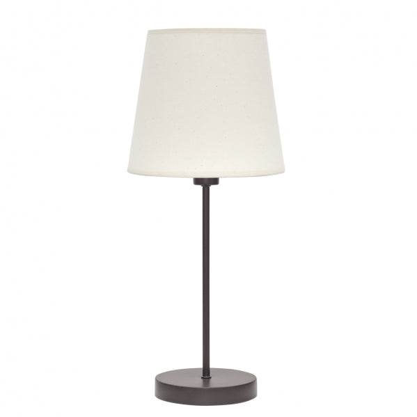 Lámpara de Sobremesa Maldivas 46 cm Marrón y Sancho Fabrilamp - vista principal | Fabrilamp / Abrila