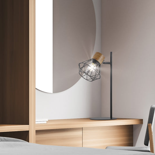 Medidas Sobremesa ANTIBES Negra AJP/Alemar Ref. 10833 - LuzGuru