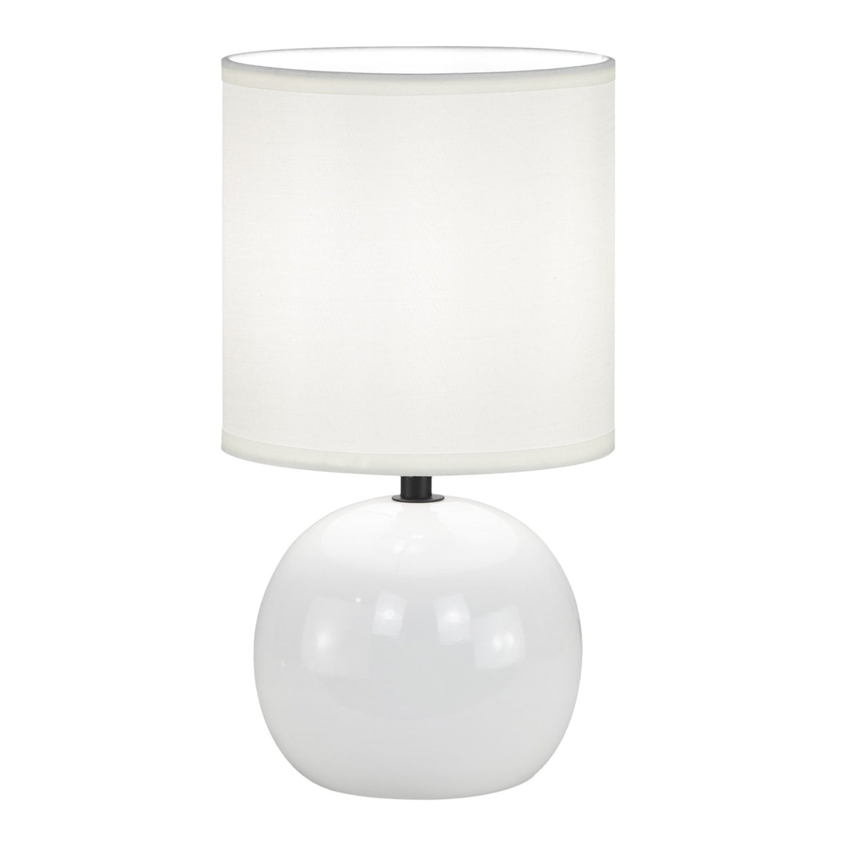 Lámpara de Sobremesa Cerámica Zion 28 cm Blanco Beige AJP - vista principal | AJP / Alemar