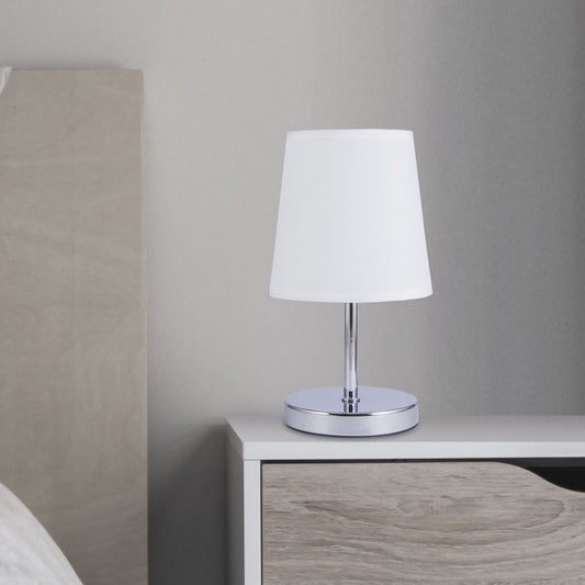 Medidas lámpara sobremesa Kalmar cromo AJP/Alemar Ref. 10775 - LuzGuru.com