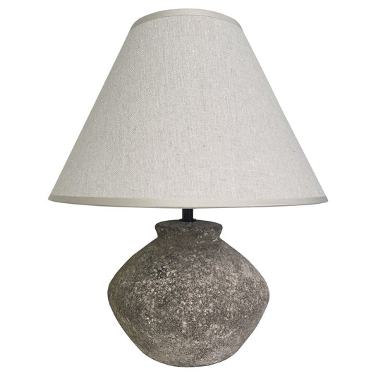 Lámpara de Sobremesa Larry 1 Luz E-14 AJP / Alemar - Gris | AJP / Alemar