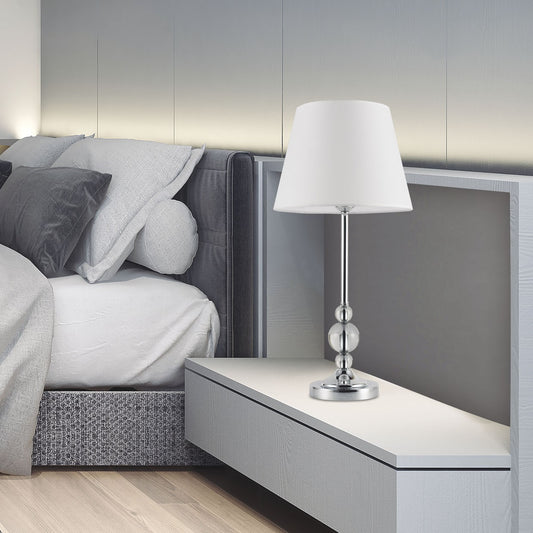 Medidas de la lámpara de sobremesa Marela Cromo AJP/Alemar Ref. 60251 - LuzGuru.com