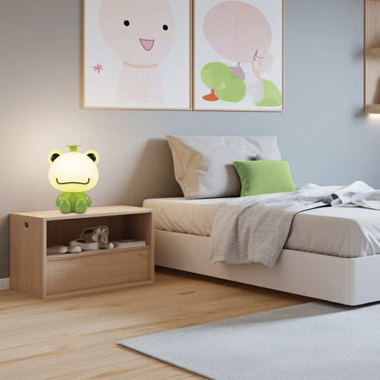 Medidas Sobremesa Maskota Ranita Verde AJP/Alemar Ref. 11760 - LuzGuru