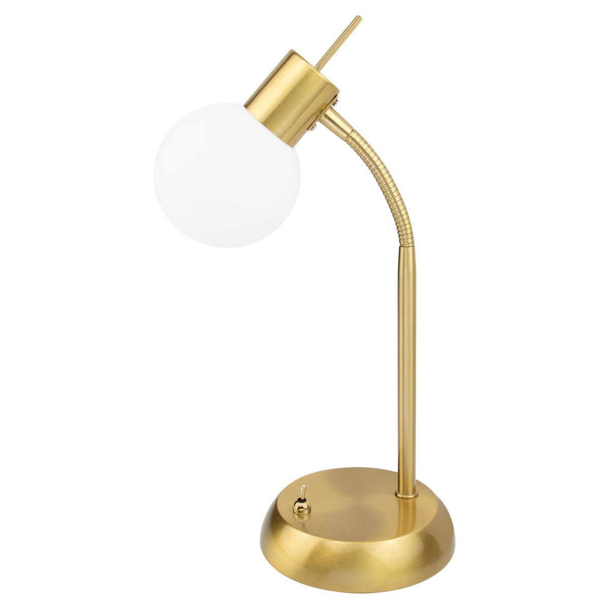 Lámpara de Sobremesa Migos 34 cm Latón con Cristal Opal AJP - vista principal | AJP / Alemar