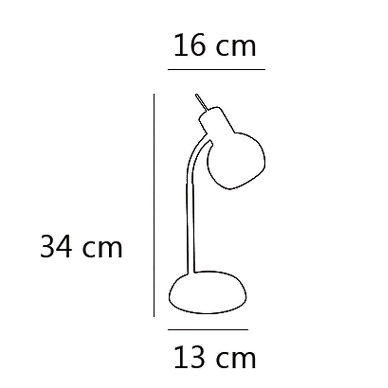 Sobremesa Opal AJP/Alemar 10449: medidas detalladas. Ilumina tu espacio con estilo y crea ambientes cálidos. Envío rápido y garantía.