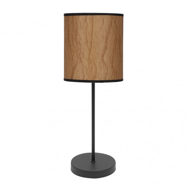 Lámpara de Sobremesa Tapiro 46 cm Pergamino y Negro Fabrilamp - vista principal | Fabrilamp / Abrila
