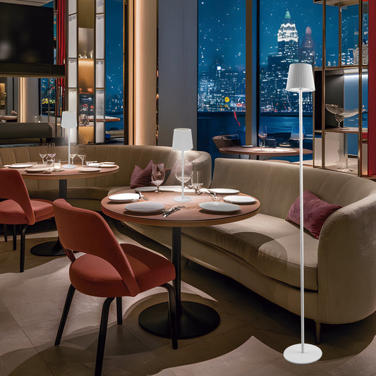 Medidas Sobremesa-Pie Sunset LED Blanco 5W AJP/Alemar Ref. 11728 - LuzGuru