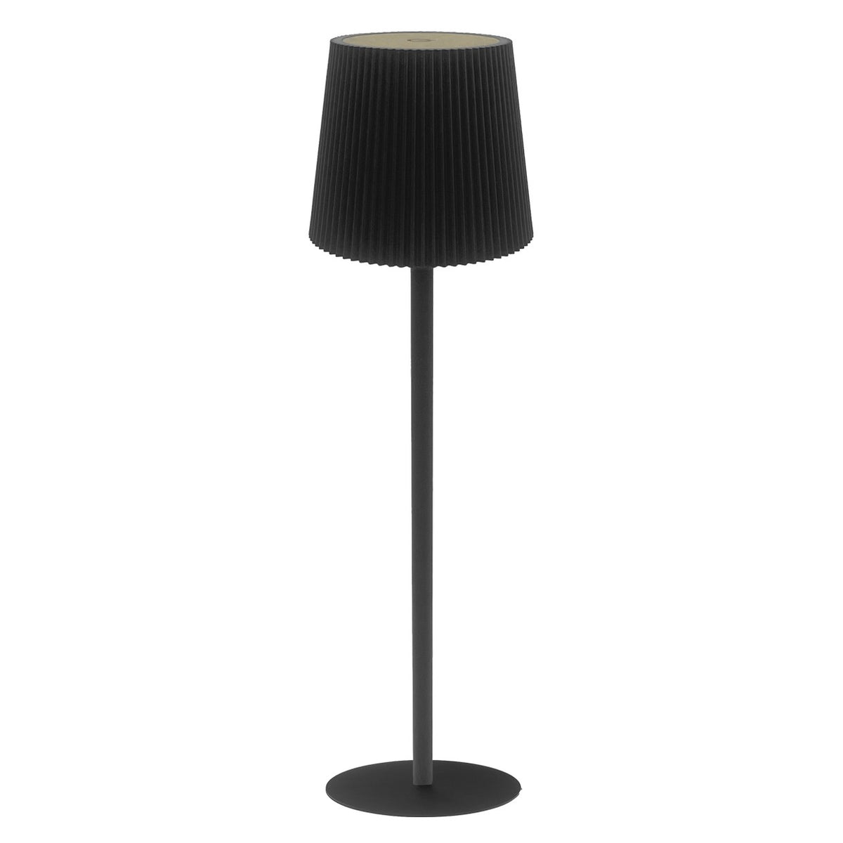 Lámpara de Pie y Sobremesa Sunset Oro Mate LED 5W Recargable AJP - Negro | AJP / Alemar · Ref. 11729