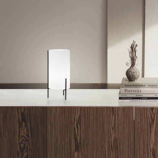 Medidas Sobremesa Virgil Blanco/Negro AJP/Alemar Ref. 11694 - LuzGuru