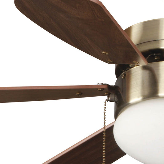 Ventilador de Techo Tabit Madera con Luz E27 CristalRecord - imagen 2 | CristalRecord