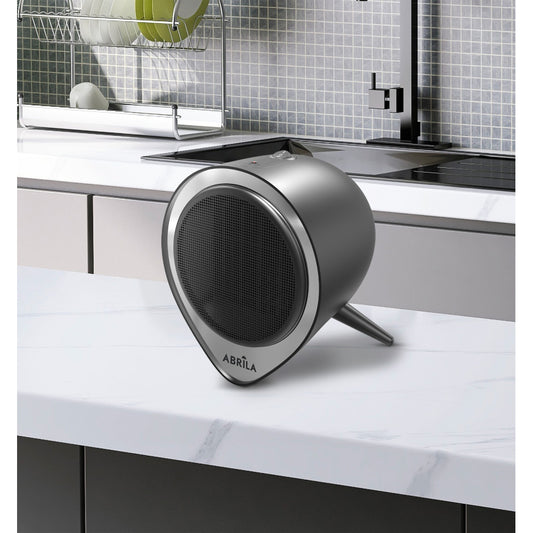 Termoventilador Andino fabricado en Metal color Negro, ideal para calentar tu hogar