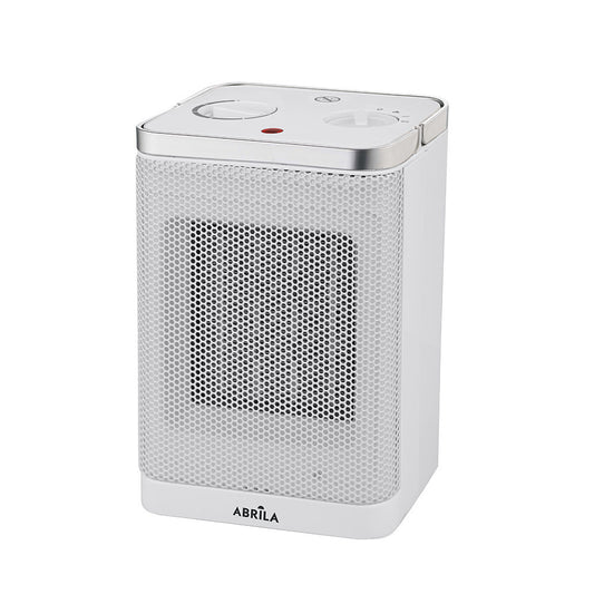 Termoventilador Bribon fabricado en Policarbonato color Blanco