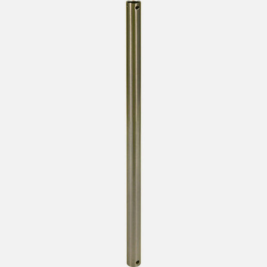 Tija de Extensión para Ventilador de Techo 50 cm Color Cuero Fabrilamp instalada en ambiente decorativo de salón o dormitorio | Fabrilamp / Abrila