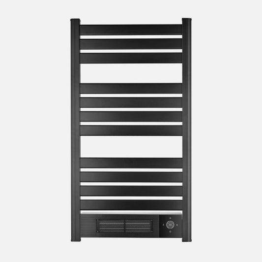 Toallero Eléctrico con Calefactor Cerámico Vélez 2000W Negro Fabrilamp - imagen 2 | Fabrilamp / Abrila