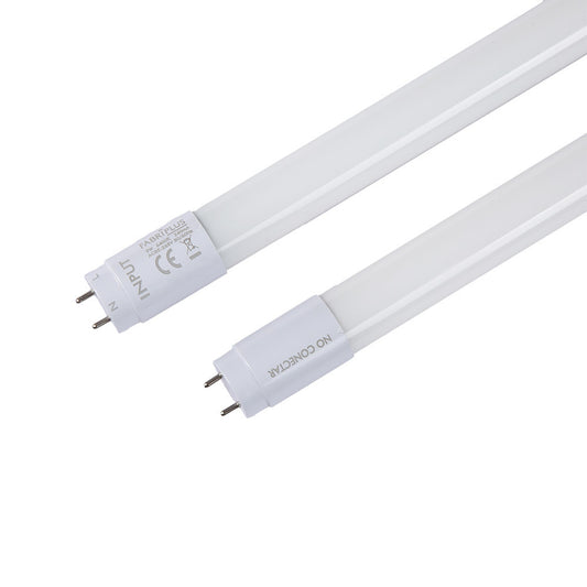 Tubo LED Fabrilamp / Abrila fabricado en Cristal color Blanco, luz fría 6400k