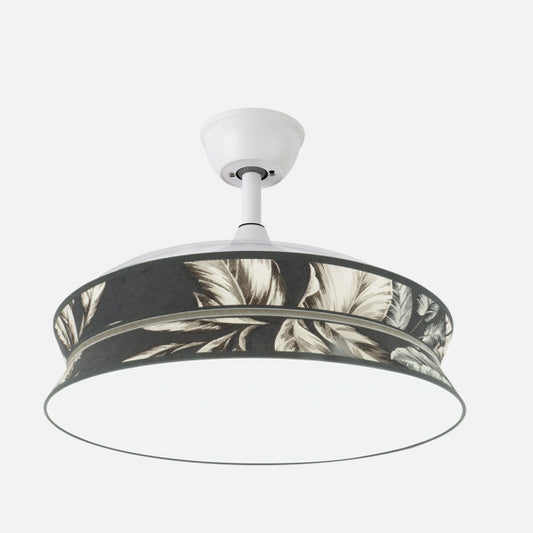 Ventilador de Techo con Luz DECOR 108 cm Aspas Retráctiles Blanco Fabrilamp - imagen 2 | Fabrilamp / Abrila