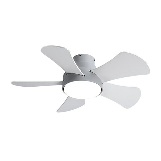 Ventilador Gregario fabricado en Metal/Cristal color Gris