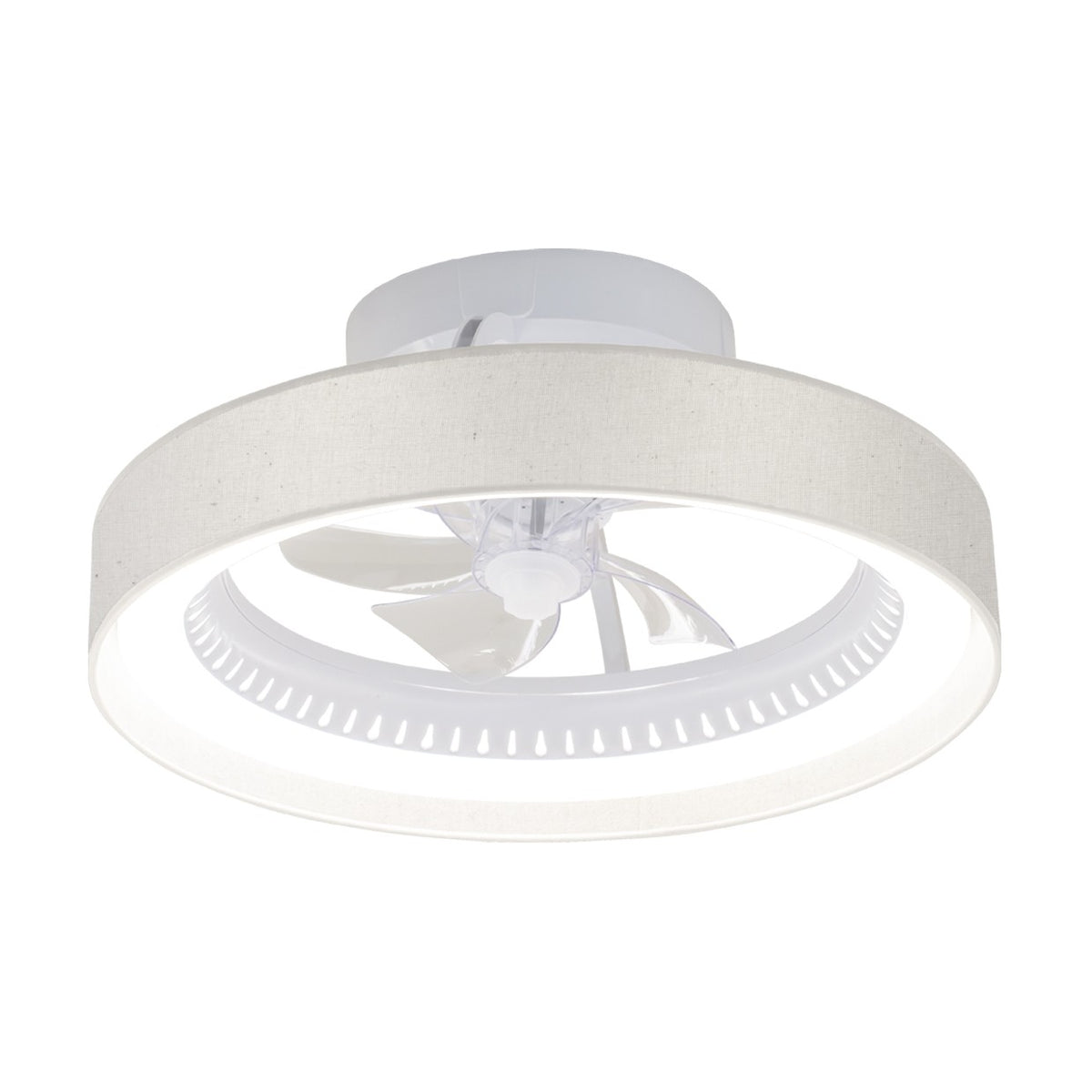Ventilador de Techo con Luz Arco 50 cm Alemar - Blanco | AJP / Alemar · Ref. 16032