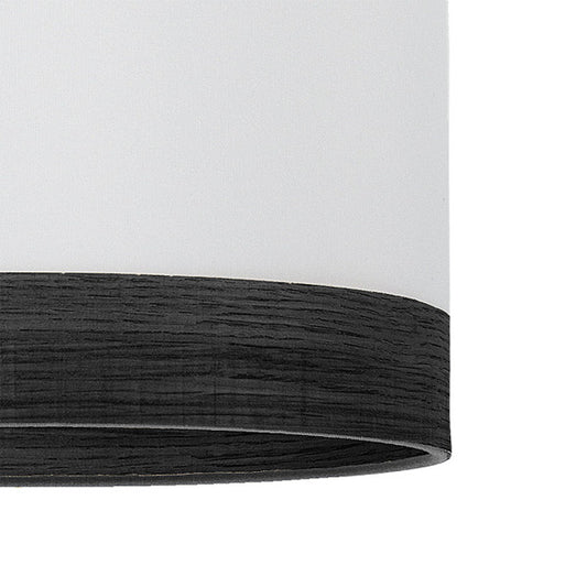 Ventilador de Techo con Luz Olga 70 cm Blanco y Madera Negra Fabrilamp - imagen 2 | Fabrilamp / Abrila