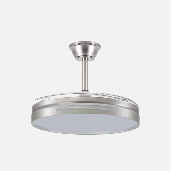 Ventilador de Techo Micenas 106 cm Aspas Retráctiles Níquel Fabrilamp - imagen 2 | Fabrilamp / Abrila