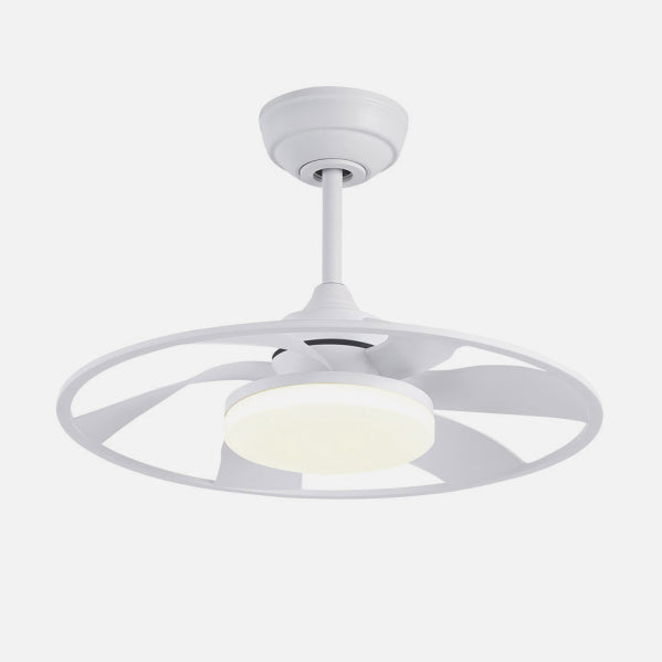 Ventilador de Techo con Luz LED Celsius 55 cm Blanco Fabrilamp - imagen 2 | Fabrilamp / Abrila