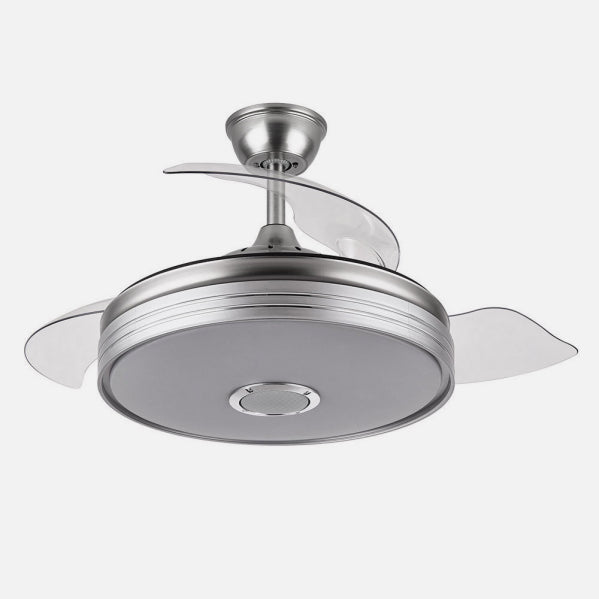 Ventilador de Techo Retráctil Matanuska 108 cm LED Níquel Fabrilamp - imagen 4 | Fabrilamp / Abrila