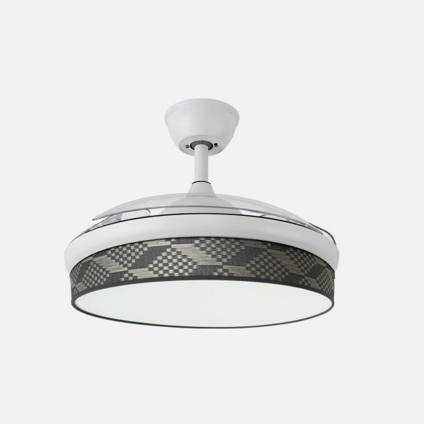 Ventilador de Techo con Luz MODA 91 cm Aspas Retráctiles Blanco Fabrilamp - imagen 3 | Fabrilamp / Abrila