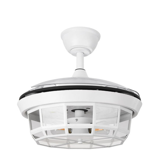 Ventilador de Techo con Luz Tornado Mini 91 cm Blanco Fabrilamp - imagen 2 | Fabrilamp / Abrila