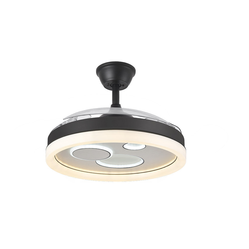 Ventilador de Techo Turia 107 cm Aspas Retráctiles LED Fabrilamp - imagen 4 | Fabrilamp / Abrila · Ref. 184891409