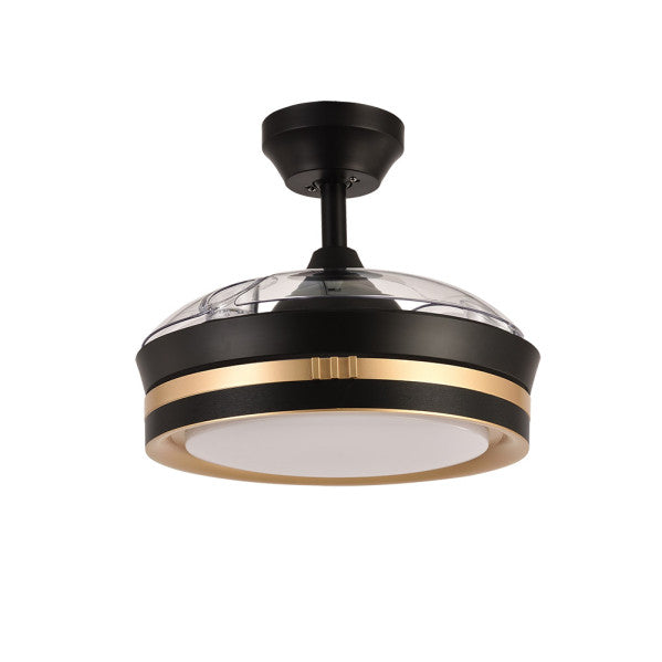 Ventilador de Techo con Luz Viper 91 cm Negro y Oro Fabrilamp - imagen 4 | Fabrilamp / Abrila