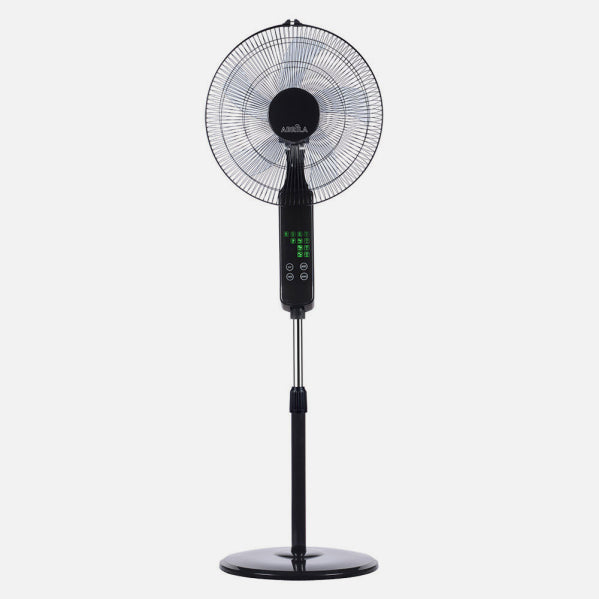 Ventilador de Pie Rodium Negro 45W con Mando y Temporizador Fabrilamp - imagen 2 | Fabrilamp / Abrila