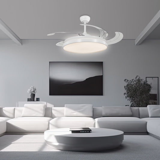 Medidas Ventilador Henry XXL Blanco 60cm AJP/Alemar Ref. 11568 - LuzGuru.com