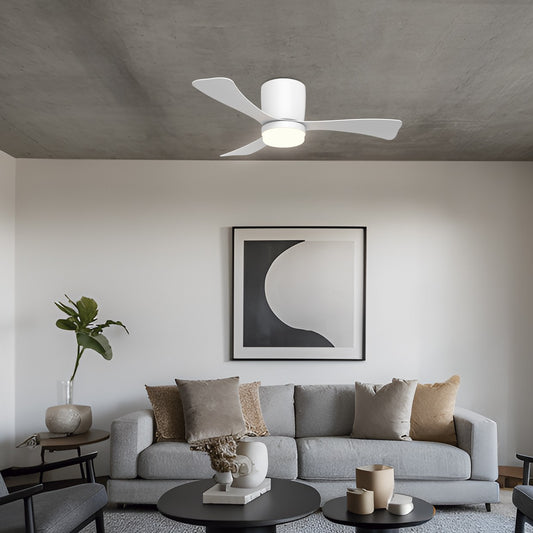 Ventilador de Techo Kent 107 cm con LED 18W Alemar - Blanco | AJP / Alemar · Ref. 11834