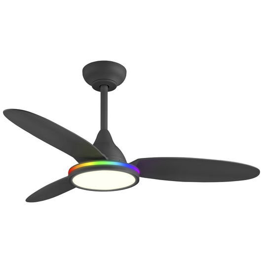 Ventilador de Techo Mahon 107 cm AJP / Alemar - Negro | AJP / Alemar