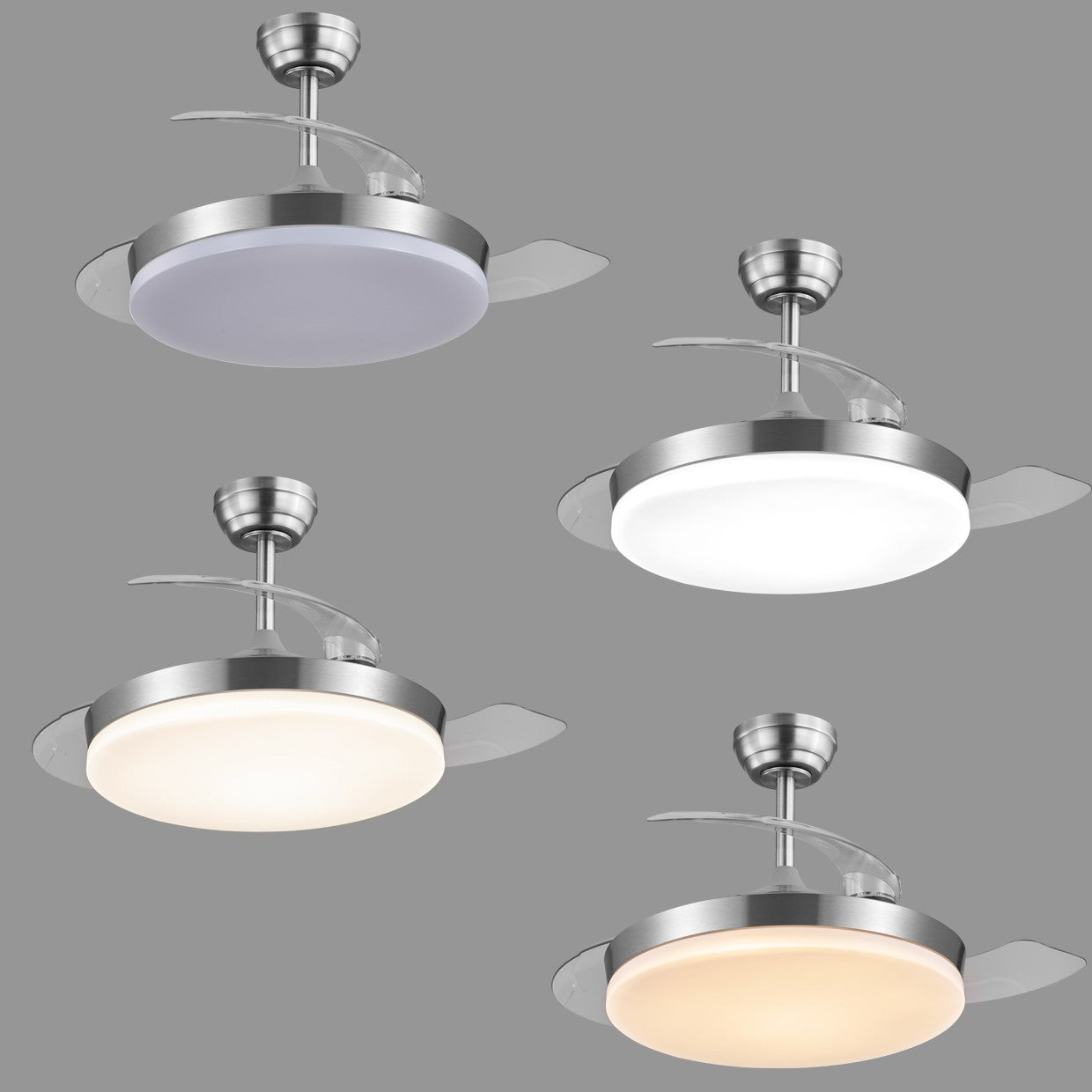 Ventilador de techo Malta 50cm AJP/Alemar (Ref. 11532): Dimensiones detalladas. Descubre la frescura y la elegancia en tu hogar.