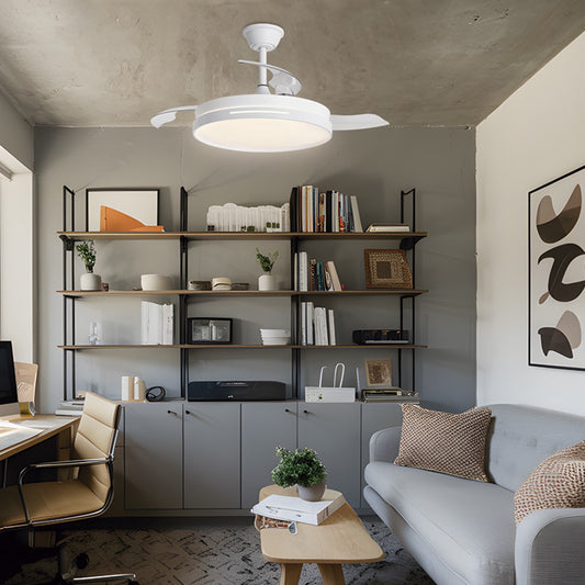 Medidas Ventilador Mini Togo Blanco 40cm AJP Alemar Ref. 11820 - LuzGuru