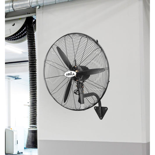 Ventilador Borrasca fabricado en metal color negro para ventilación