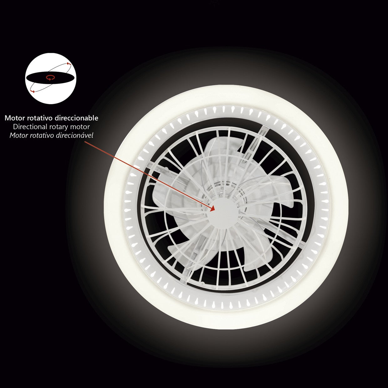 Ventilador Ramses AJP/Alemar (Ref. 11570): Descubre sus medidas. Frescura y estilo para tu hogar.