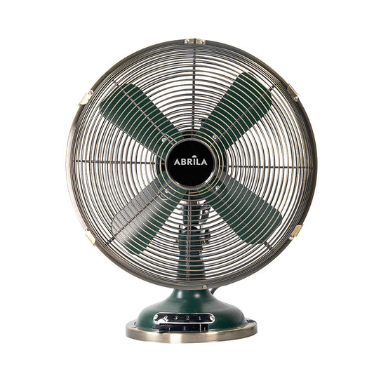 Ventilador Capitolio fabricado en Metal color Oliva/Cuero