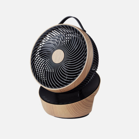 Ventilador de Sobremesa Petirrojo Negro y Haya 25W con Mando Fabrilamp - imagen 2 | Fabrilamp / Abrila