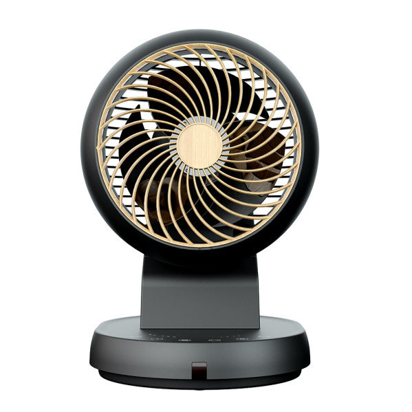 Ventilador de Sobremesa Urbel 30W Negro y Haya con Mando Fabrilamp - imagen 2 | Fabrilamp / Abrila