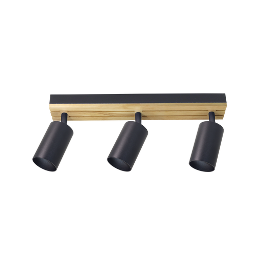 Regleta Waikato 3 Focos GU10 Orientables Fabrilamp - vista principal | Fabrilamp / Abrila · Ref. 252893088