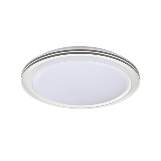 Plafón Moderno LED Yunke 40 cm / Gris – vista principal · Ref. 243984028