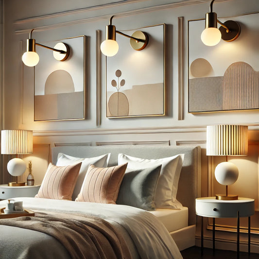 Lamparas de dormitorio sobremesas o apliques