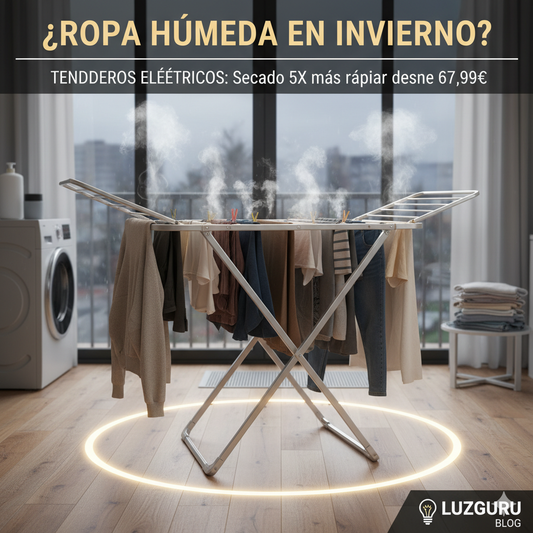 Guía completa tendederos eléctricos 2025 con comparativa TOP 4 modelos
