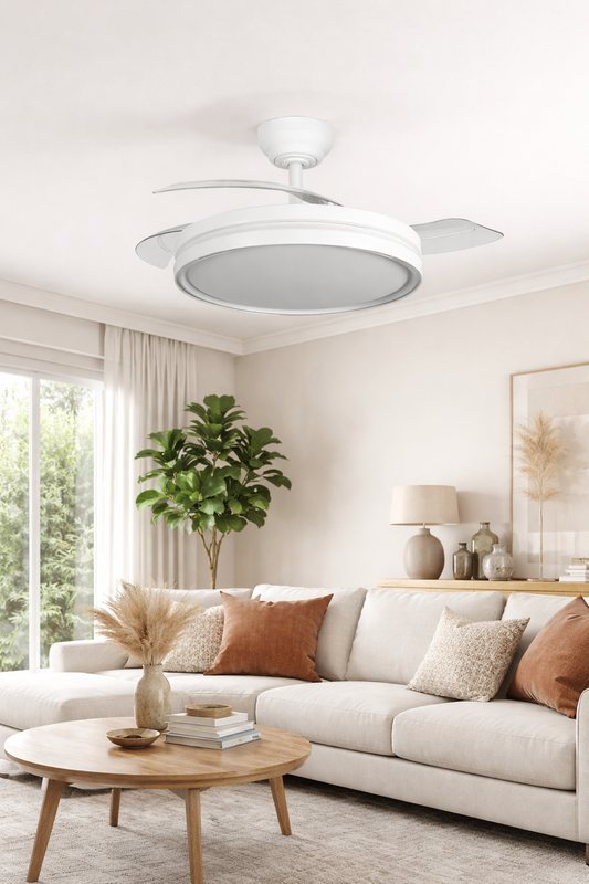 Ventilador de Techo Retráctil Capitán: Análisis Técnico y Consumo Real (2026)