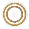 Plafón LED Galet blanco-madera 38W ALEMAR - Vista principal