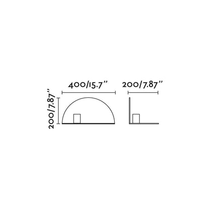 Aplique con estante integrado FARO, ideal para optimizar espacios en habitaciones